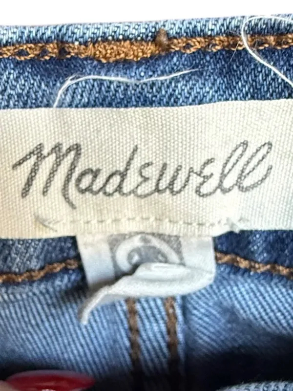 Madewell The High-Rise Slim Crop Boyjean in‎ Barksdale Wash Sz 32 - Image 10