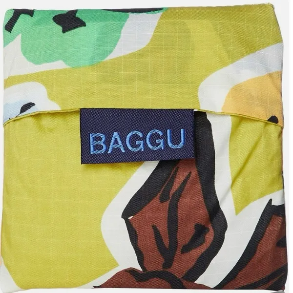BAGGU Baby Baggu Nylon Bag - Paper Flower Pattern - Deadstock Super Rare EUC! - Image 3