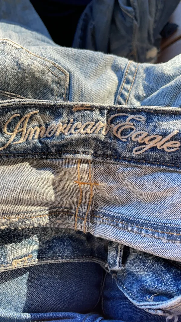 American Eagle Skinny 77 Distressed Jeans - Image 5