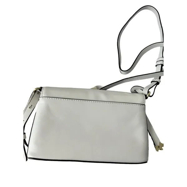 Radley London Pearl white leather crossbody with dust bag - Image 5