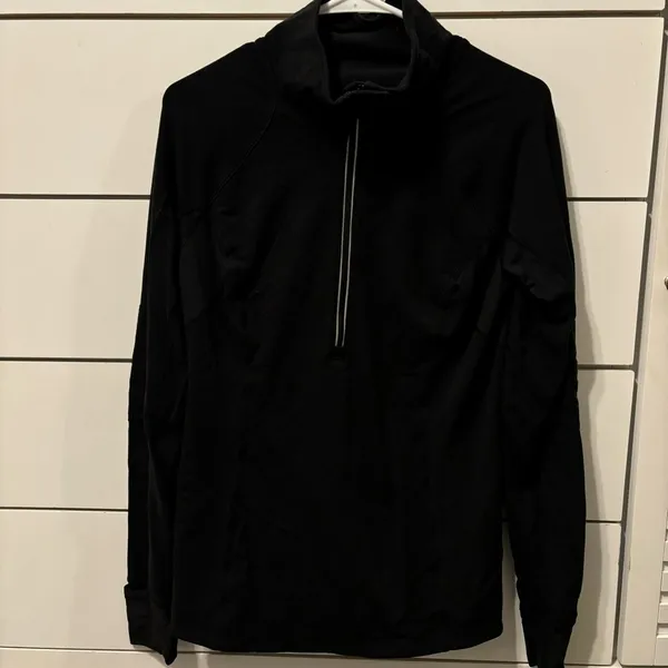 Lululemon Black Half Zip Pullover - Image 2