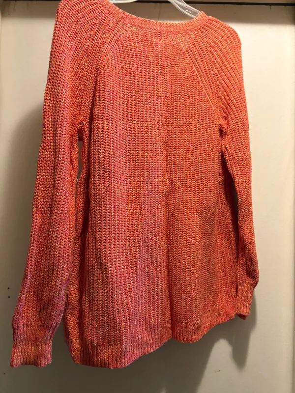 Faded Glory coral sweater, size XXL - Image 2