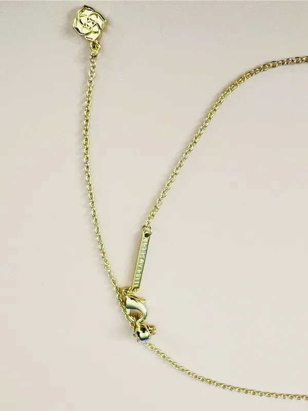 🪸KENDRA SCOTT 14K Gold Plated Eva Coral Magnesite Pendant Necklace - Image 8