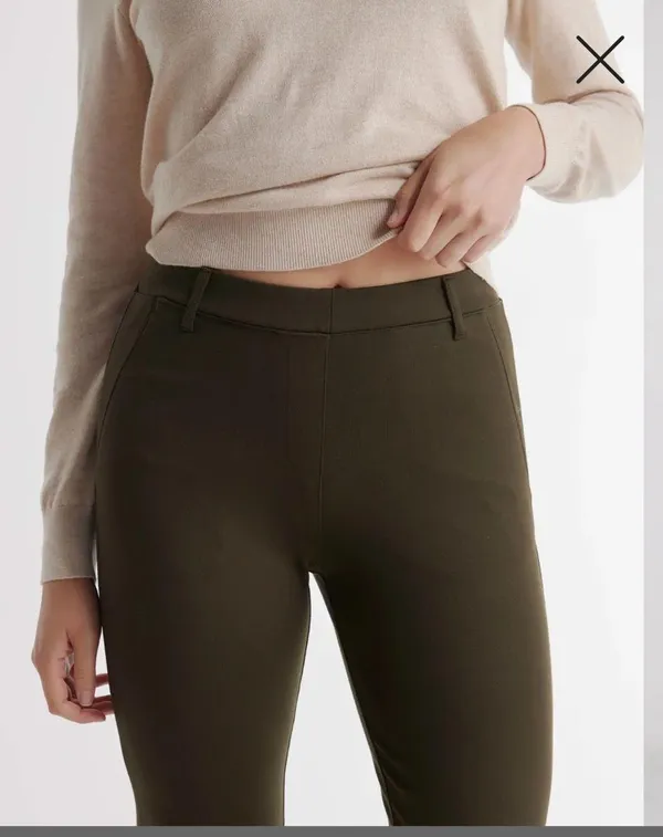 Quince Ponte Ultra-Stretch Ponte Bootcut Pants - Image 3
