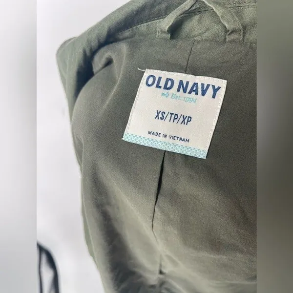 Old‎ Navy women's extra small olive green jacket - Image 4