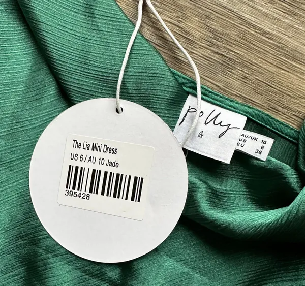 Princess Polly The Lia Mini Dress Jade - Image 6