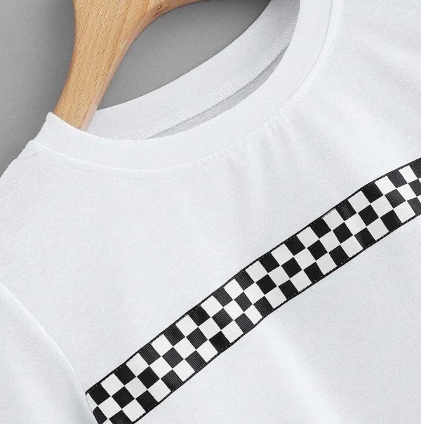Checkered Top Size M - Image 2