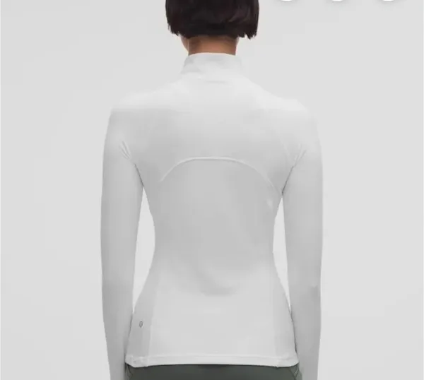 White Lululemon Quarter-Zip - Image 2