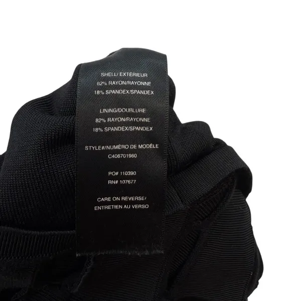 Alice + Olivia Chatley Pointelle‎ Knit Pleated Mini Skirt Black Size XS - Image 10