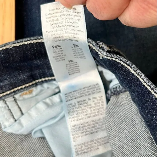 Mother The Hustler Ankle Fray Distressed Denim Jean 26 - Image 6