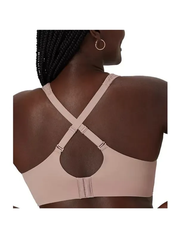 Bali Bra Size 38DD Nude Mesh Underwire Minimizer Coolest Smoothing Top‎ Classic - Image 4