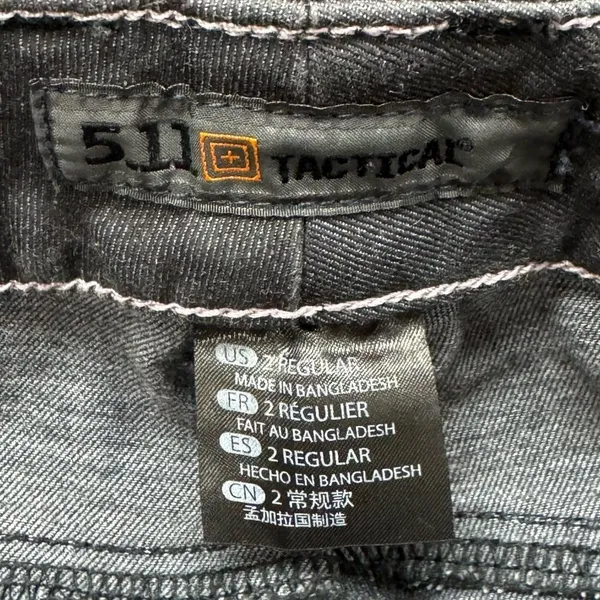 5.11 Tactical Black Jeans Women’s 2 - Image 4