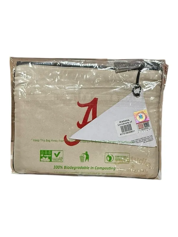 Catstudio Collegiate Alabama Crimson Tide Zipper Pouch Travel Bag BRAND NEW - Image 5