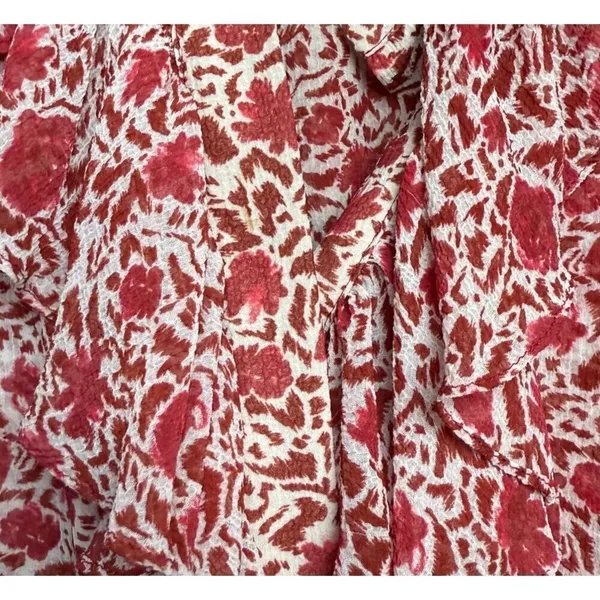 MISA Los Angeles Eba Mini Dress in Red Sz. S - Image 7