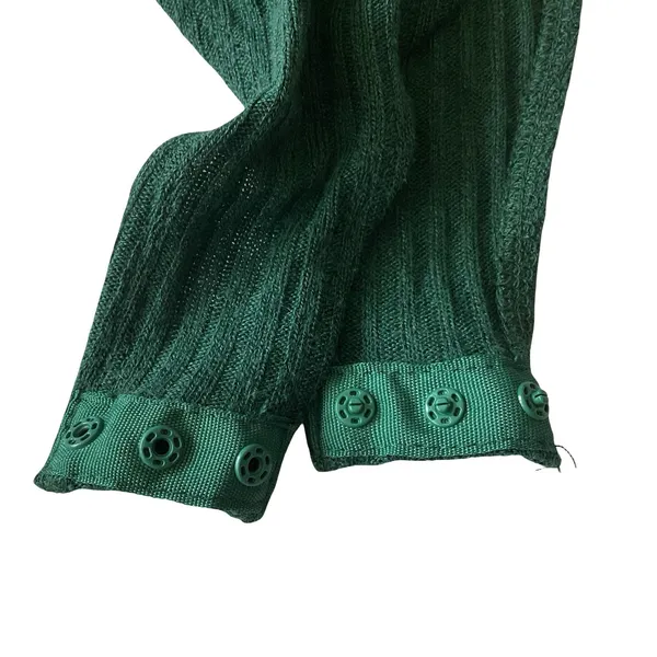 SHEIN Frilled Puff Sleeve Ruched Bust Rib-knit Bodysuit - Image 7
