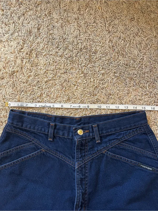 Vintage Rockies Jeans Blue Size 33 - Image 7