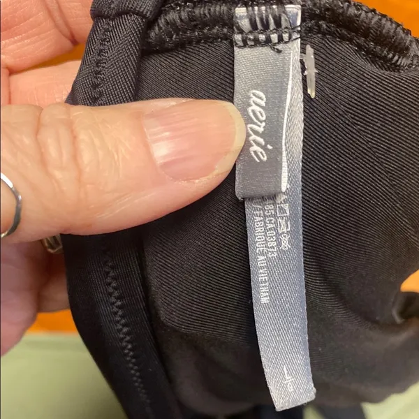 Aerie Black and Olive Bikini Set - Image 3