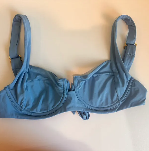 Ophelia Blue Bikini Top - Image 2