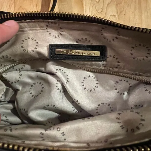 BCBGeneration Black Shoulder Bag Purse - Image 5