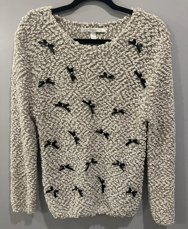Lauren Conrad Bow Sweater - Image 2
