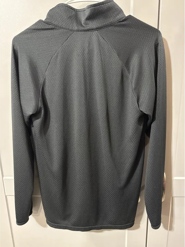 Nike Black Quarter-Zip Pullover - Size Small, Made in USA! - Image 3