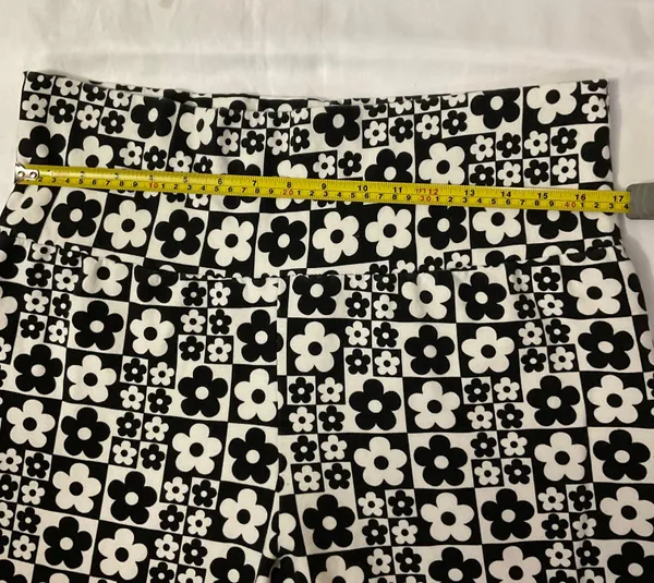 Wild Fable Spring Flower Print Wideleg Pull On Pants Size XXL Hippie Boho - Image 8