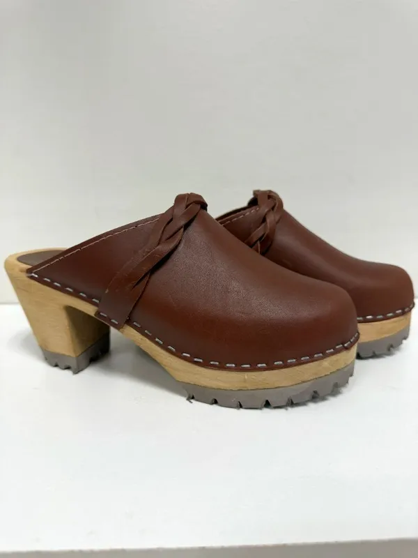 MIA Leather Elsa Mules - Image 2