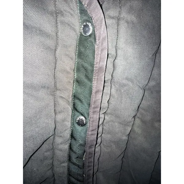 RAG &‎ BONE Liner Quilted Slub Cotton Canvas Jacket Army Green Size Small Boho - Image 5
