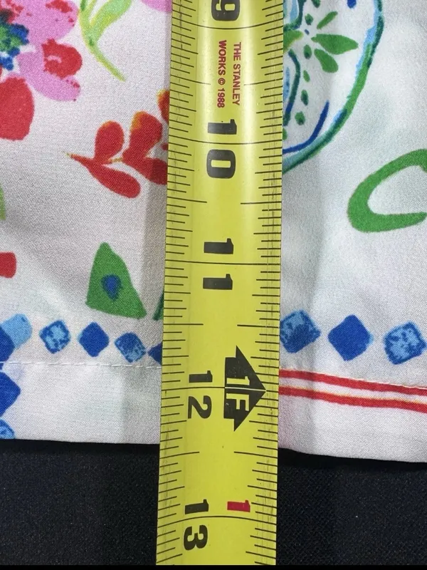 Cynthia Rowley Bell Pepper Button Front and Shorts Pajama Set - Image 12