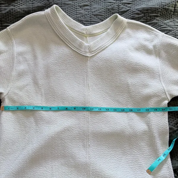 Aerie Mint Green Oversized Pullover V-Neck Sweater Boho Coastal XXS - Image 6