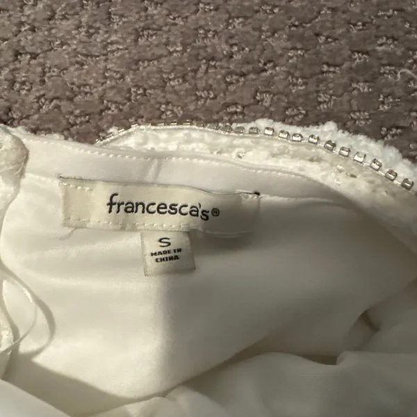White Francesca's Dress  - Image 2