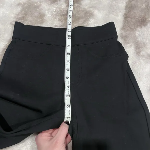 SPANX Super Smooth Perfect Fit Ponte Wide Leg Pants Black Size S Petite 23” Long - Image 6