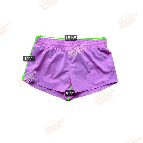 All in Motion Womens Purple Mid‎ Rise Run Shorts Athletic Performance Size L - Image 4