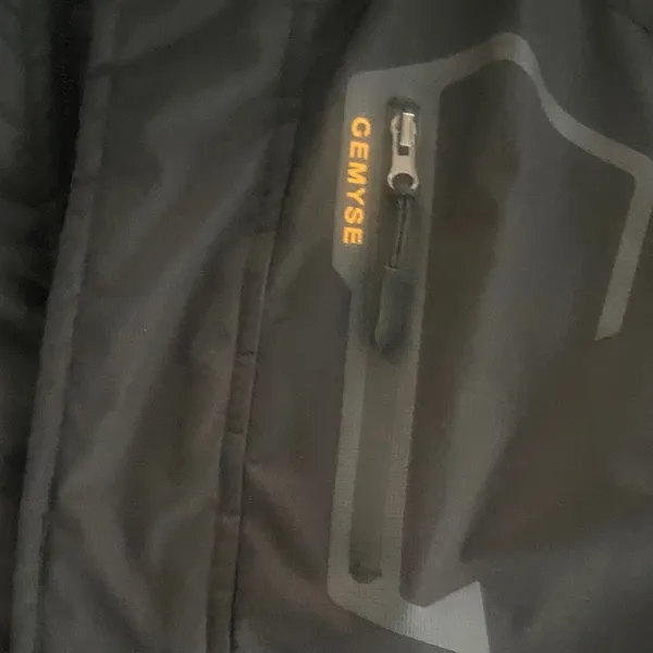 Women's Black Ski Jacket with Hood Size M - Image 6