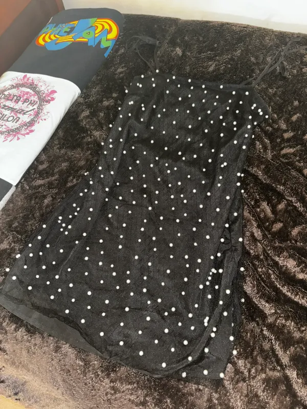 Pearl Dress Black - Image 8
