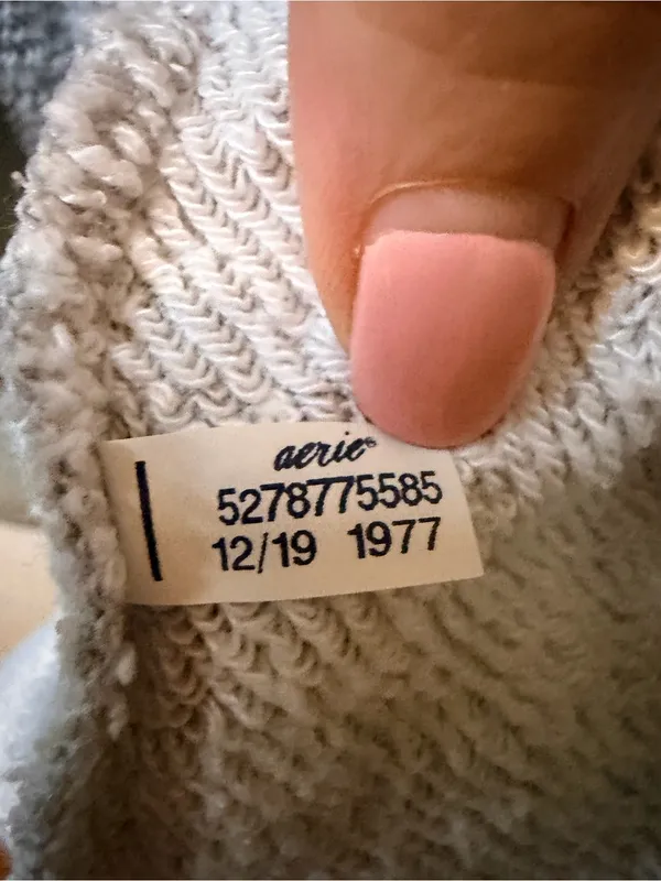 Aerie Large Sage Green Camo Half Zip Pullover Sweatshirt Oversized L - Image 6