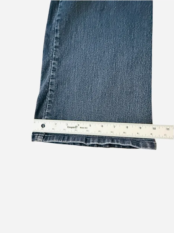 Democracy Ab Technology Jeans Women’s Size 12 Bootcut Flare Medium Wash Stretch - Image 12
