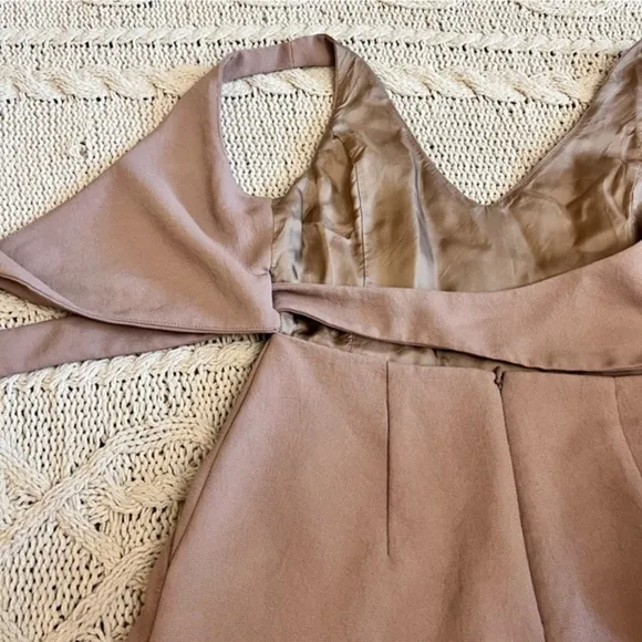 ARITZIA WILFRED Écoulement Romper Tan Size 0‎ - Image 10