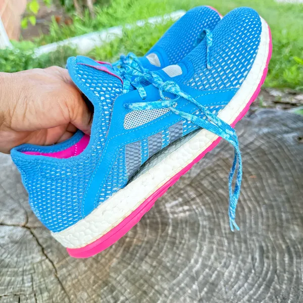 adidas Pure Boost X blue Women Shoes Size 9.5 - Image 5