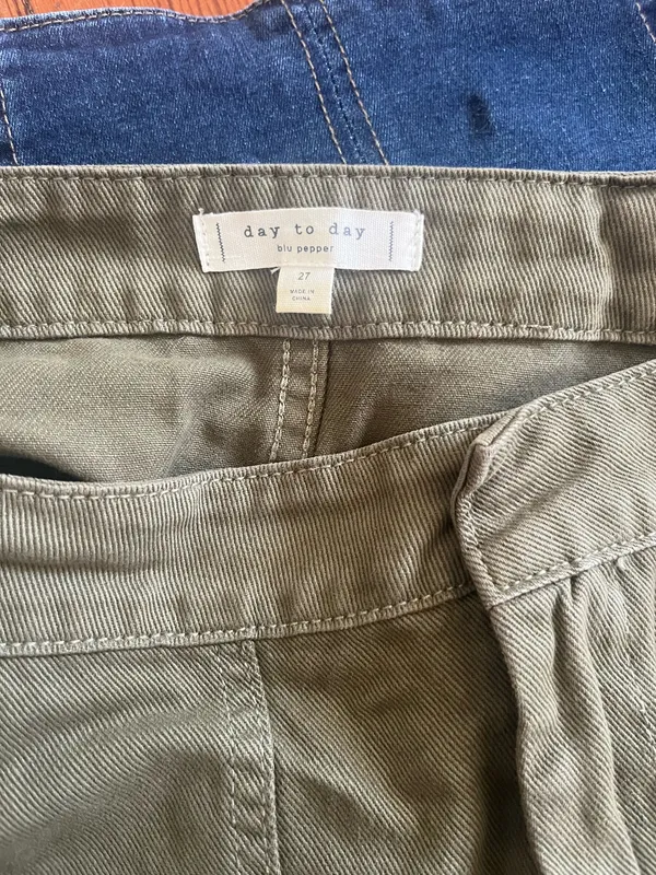 Blu Pepper Cargo Mini Skirt - Image 3