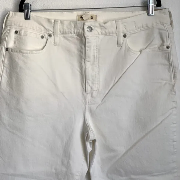 NWT Madewell The Perfect‎ Vintage Jeans in Tile White ND501 - Image 4