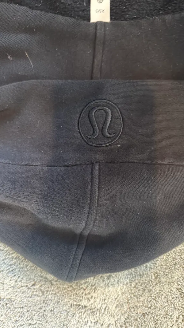 Black Lululemon Scuba Half-Zip XS/S - Image 2