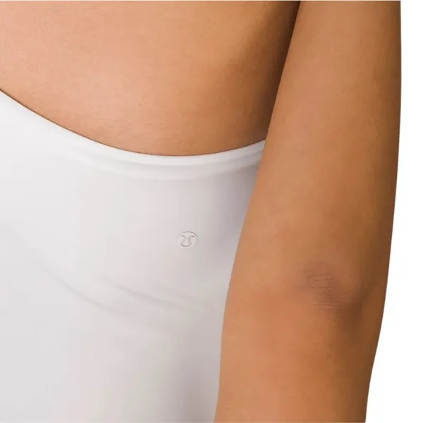 Lululemon Wundermost Ultra-Soft Nulu Square-Neck Sleeveless Bodysuit White M - Image 7
