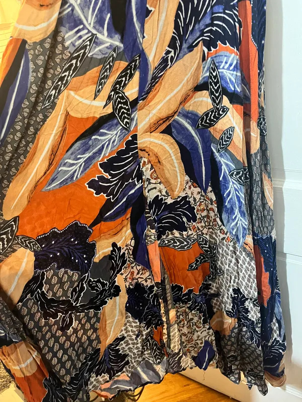 Boutique Auburn Gameday Jaase Orange and Blue Dress - Image 9