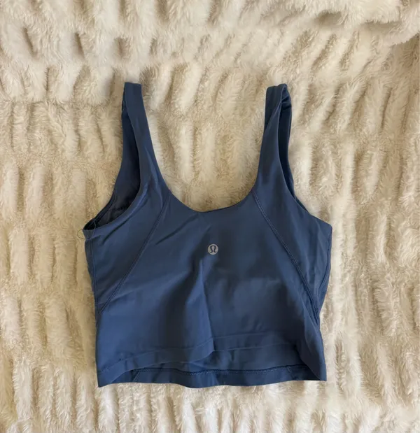Lululemon Align Seamless V-Neck Bralette - Blue - Image 5
