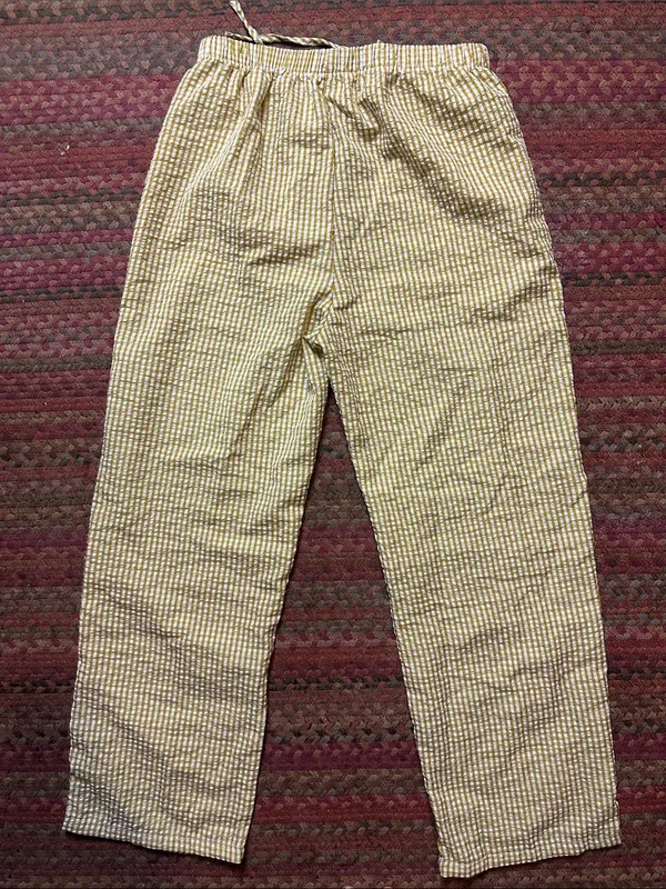 Gingham beige yellow Pull - Image 3
