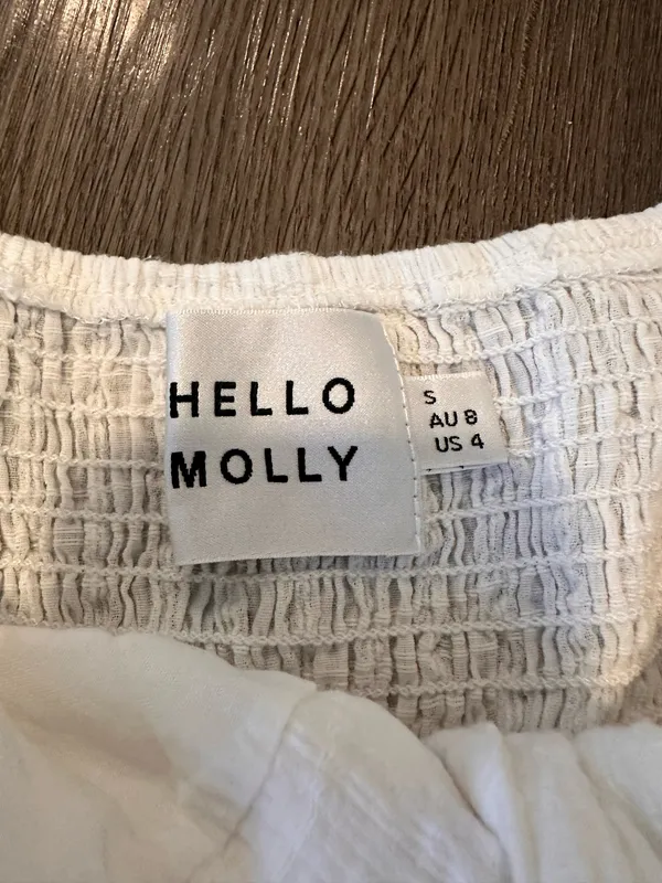 Hello Molly White Maxi Dress - Image 2