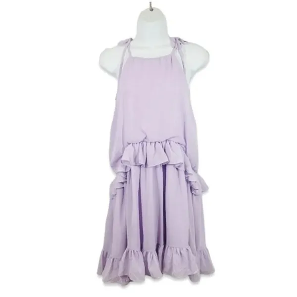 NWT Lovers + Friends Banks Mini Dress in Pastel Lilac Size XS - Image 4