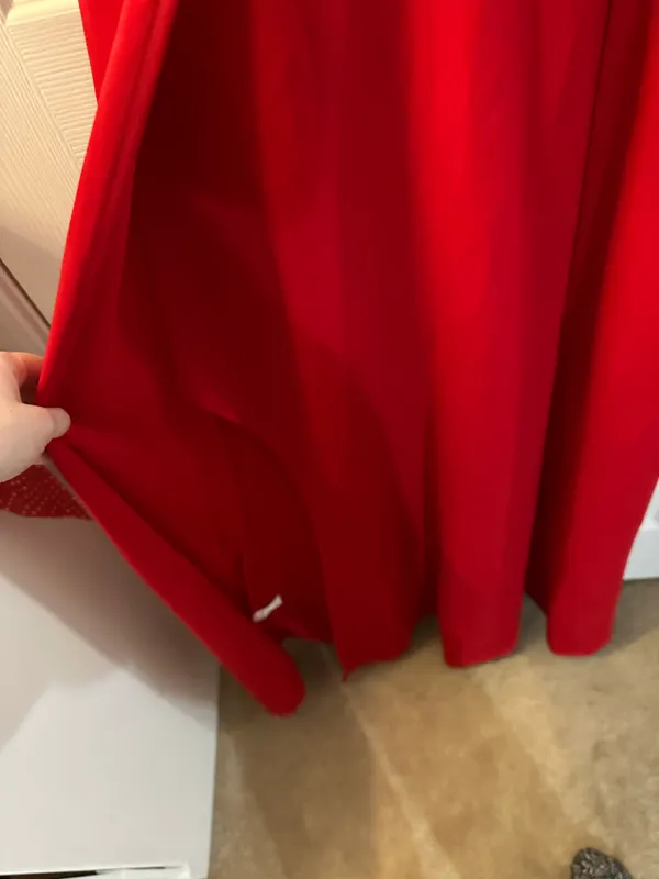 Formal Red Dress Size M - Image 3