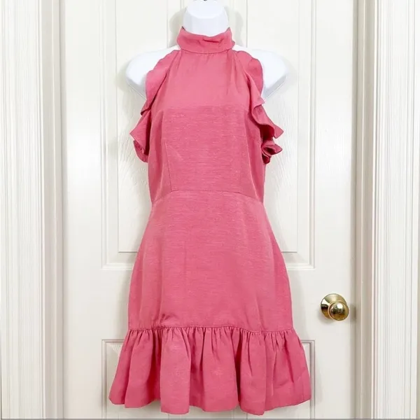 ELLIATT Revolve Chord Ruffle‎ Mini Valentine Dress Size S - Image 5